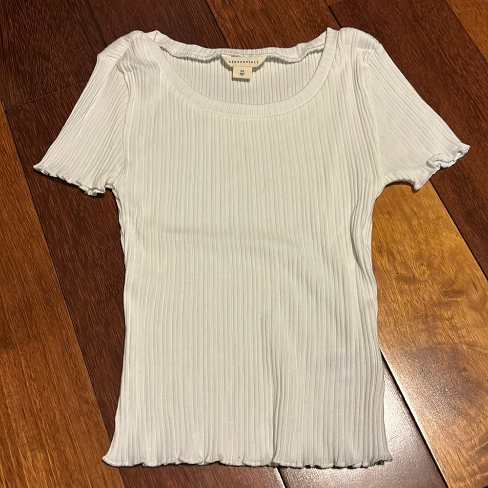 Aeropostale white top -Size XS